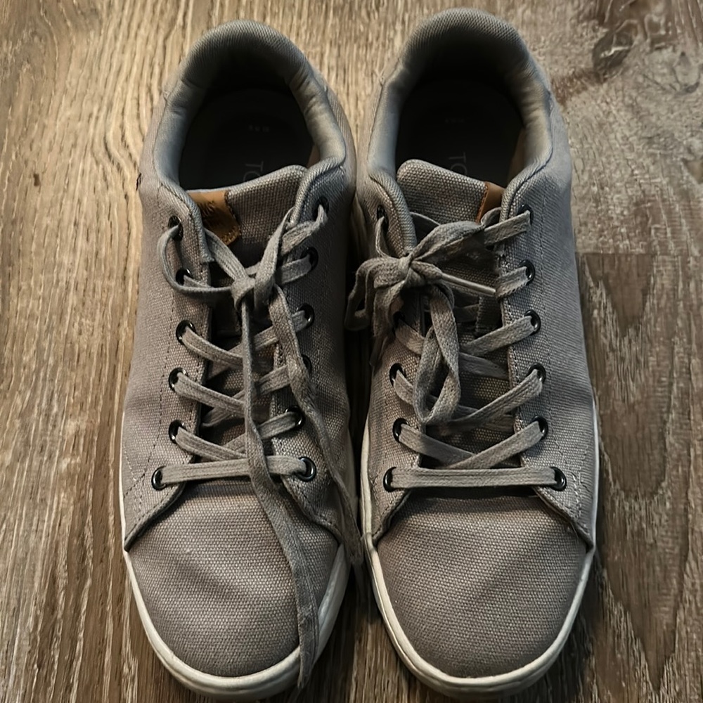 Toms Mens Gray Sneakers